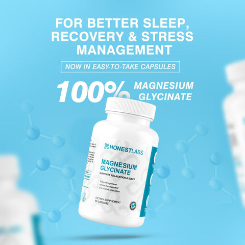 Honest Labs Magnesium Glycinate 60 Capsules