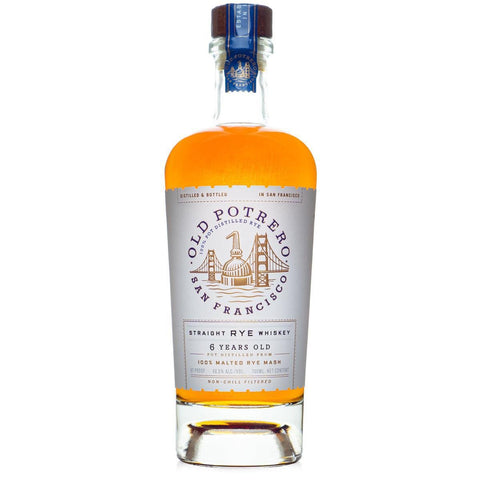Old Potrero 6yr Straight Rye Whiskey 750ML Hotaling & Co