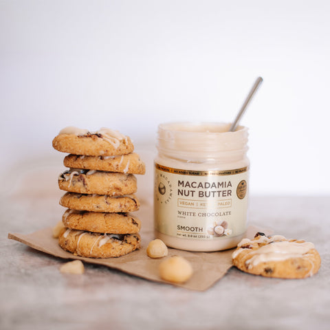 Macadamia Nut Butter White Chocolate Flavor Nut Butter House of Macadamias
