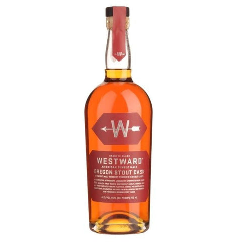 Westward Oregon Stout Cask American Single Malt 750ML House Spirits Distillery