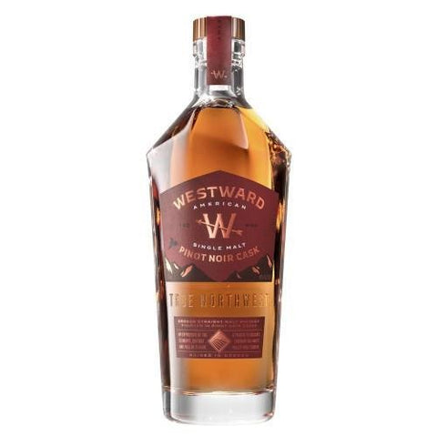Westward Pinot Noir Cask American Single Malt Whiskey House Spirits Distillery 750ML