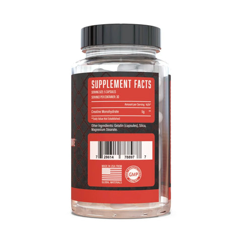 Huge Supplements Creatine Monohydrate Pills