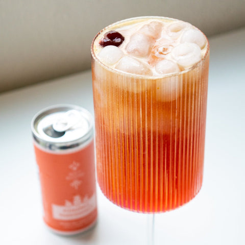 Sparkling Pineapple Passionfruit Premium Cocktail Mixer 8 Cans 7.5 oz Root Elixirs