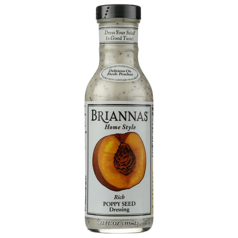 Rich Poppy Seed Dressing 12 oz Briannas