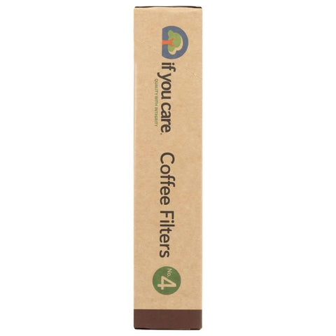 No 4 Coffee Filters Cone 100 pc IF YOU CARE