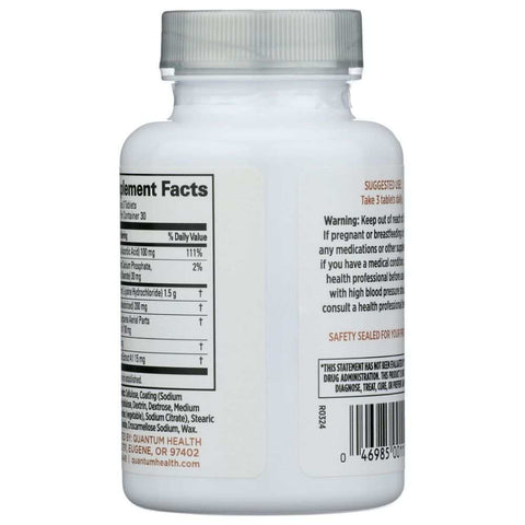 SuperLysine Advanced Lysine Supplement 90 Tablets QUANTUM