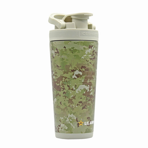 Ice Shaker Steel Bottle