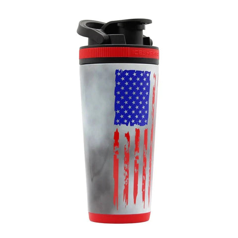 Ice Shaker Steel Bottle