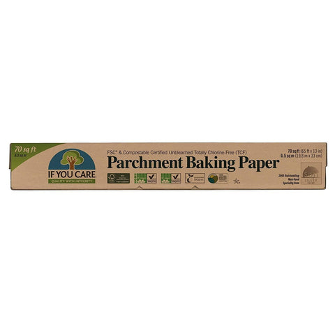 Parchment Baking Paper Unbleached 70 SQFT If You Care