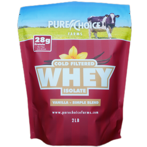 Whey Protein Isolate Organic Vanilla 3 Ingredient Whey Protein Isolate