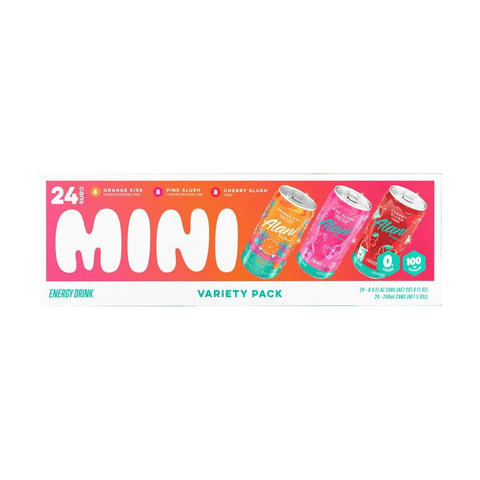 Alani Nu Mini Energy Variety Pack 8.4 fl oz Energy Drink 24 Can Pack