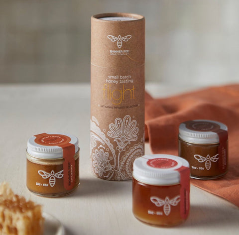 Savory Enriched Honey Tasting Flight Honey Flight: Savory Selection