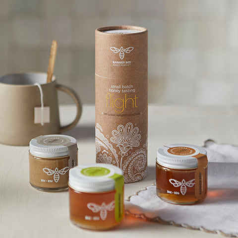 Adaptogenic Honey Selection Honey Flight BannerBee Company LLC