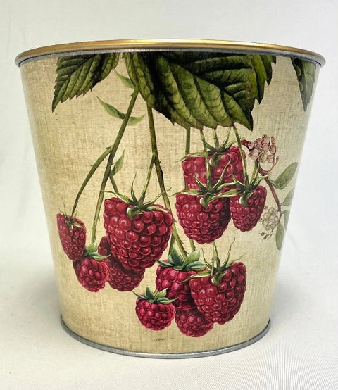 Jenny's Small Berry Gift Tin Basket - Gourmet Snacks in Reusable Berry Tin
