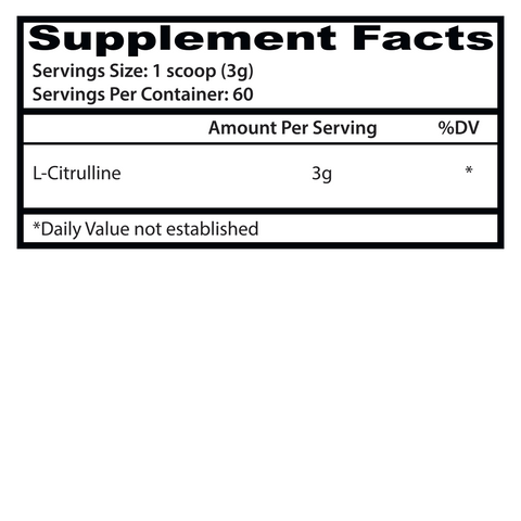 Insane Labz Asylum Cabinet L-Citrulline 60 Servings
