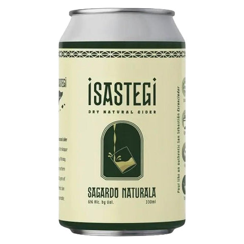 Sagardo Naturala Dry Natural Cider 330ML Isastegi
