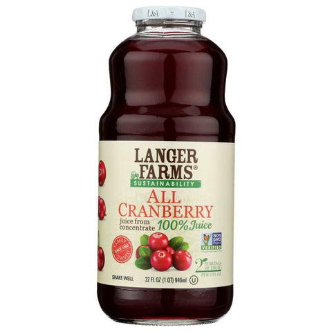 All Cranberry Juice 32 fl oz Juice L & A