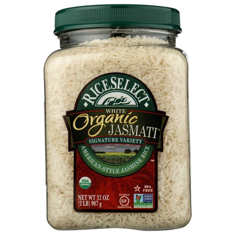 Organic Jasmati White Rice 32 oz RiceSelect