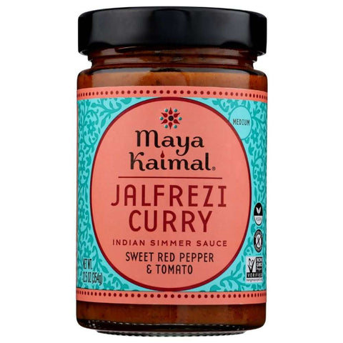 Jalfrezi Curry Indian Simmer Sauce 12.5oz MAYA KAIMAL