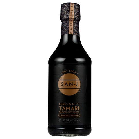 Organic Tamari Soy Sauce Gluten Free 20 oz SAN J