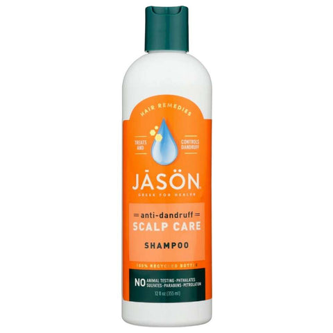 Anti Dandruff Scalp Care Shampoo Sulfur Salicylic Acid Treatment 12oz JASON