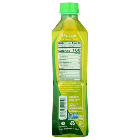 Aloe Vera Mangosteen Mango Juice Drink Natural Plant-Based Aloe Vera Juice ALO