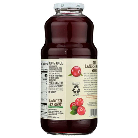 All Cranberry Juice 32 fl oz Juice L & A