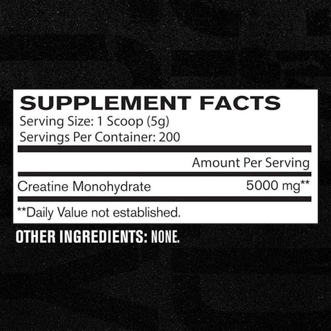 Jacked Factory Creatine Monohydrate Powder | 5g Micronized Creatine