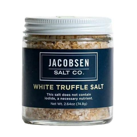 White Truffle Salt Infused Salt 2.64OZ Jacobsen Salt Co