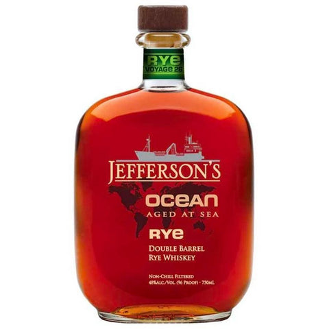 Ocean Aged At Sea Double-Barrel Rye Whiskey 750ML Jefferson's