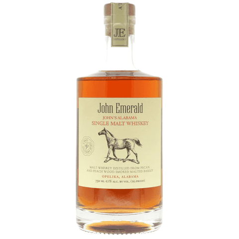 John's Alabama Single Malt Whiskey 750ML John Emerald Distilling Company