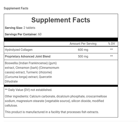 Joint Collagen+ 120 tabs