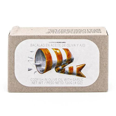 Codfish with Olive Oil and Garlic 120G Jose Gourmet