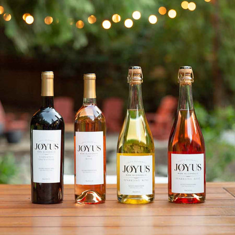 Jøyus Non-Alcoholic Quartet Pack Non-Alcoholic Wine Set Jøyus