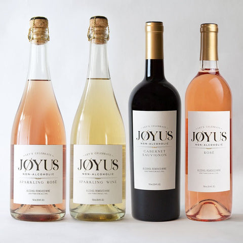 Jøyus Non-Alcoholic Quartet Pack Non-Alcoholic Wine Set Jøyus