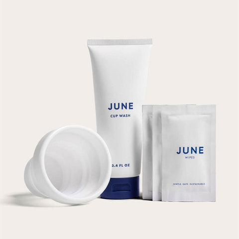 June Menstrual Cup Aftercare Kit The Original June Menstrual Cup