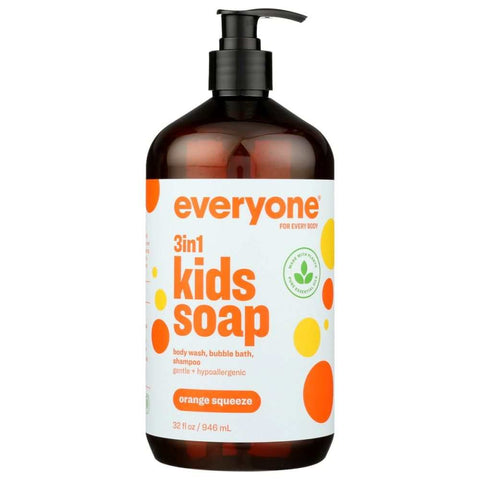 Orange Squeeze Gentle 3in1 Kids Soap EVERYONE 32 oz