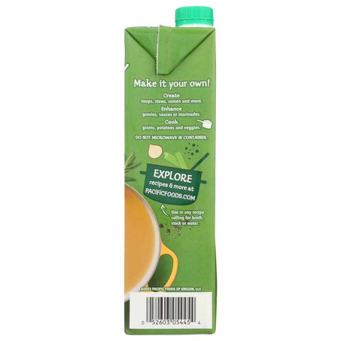 Low Sodium Organic Free Range Chicken Broth 32 oz Pacific Foods