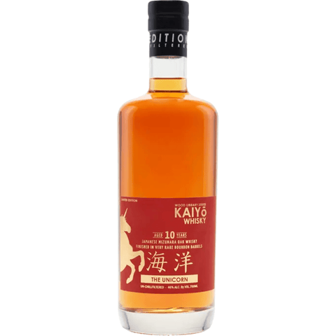 Mizunara Oak 10yr Japanese Whisky The Unicorn KAIYO 750ML