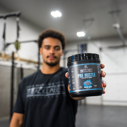 Pre Hustle V3 Performance Boosting Pre-Workout Supplement BLACKLABEL