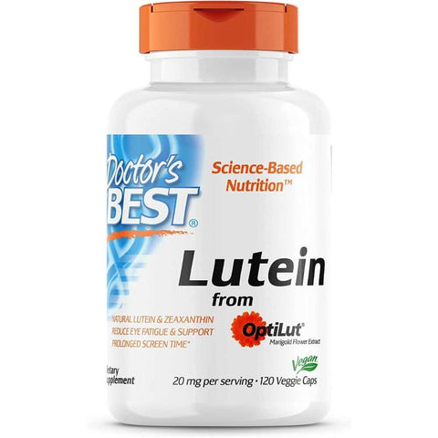 Lutein Optilut 10mg Natural Eye Support Supplement 120 vc Doctor's Best