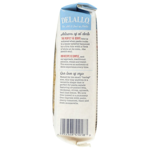 Orzo No. 65 Pasta 16 oz DeLallo