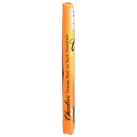 Orange Peel Belgian Dark Chocolate Bar 3.2 oz CHOCOLOVE