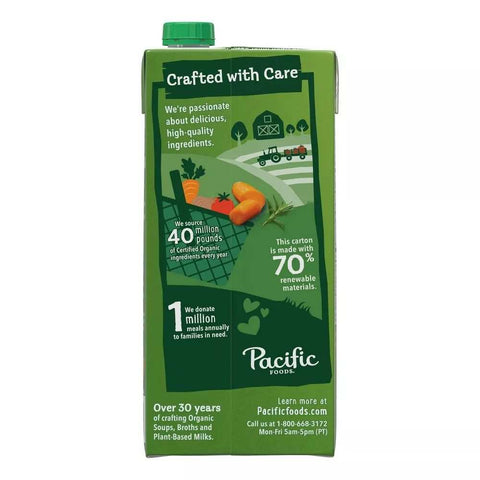 Organic Chicken Stock 32 oz Broth Pacific Foods
