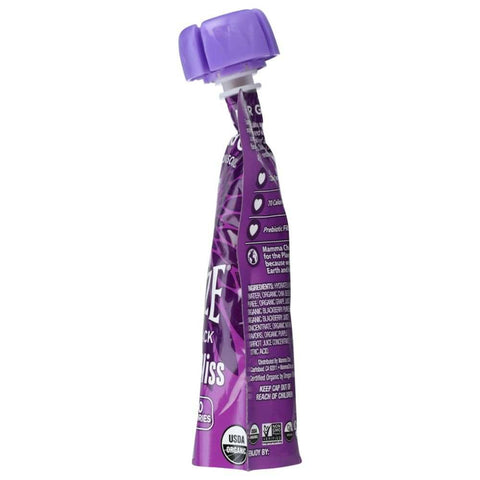 Blackberry Bliss Organic Chia Nutritious Snack Squeeze 3.5oz MAMMACHIA