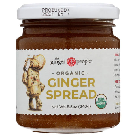 Organic Ginger Spread 8.5 oz Paste THE GINGER PEOPLE