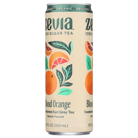 Zevia Organic Earl Grey Tea Blood Orange Ready-to-Drink Tea