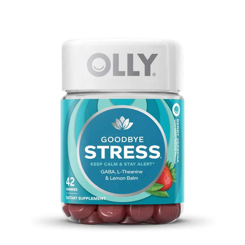 Stress Relief Fast-Acting Gummies OLLY Supplement Goodbye Stress