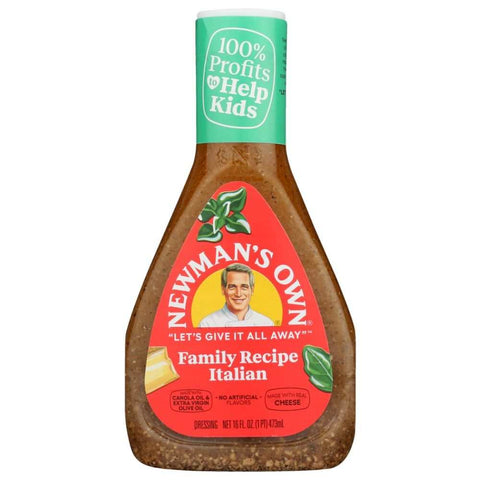 Family Recipe Italian Dressing 16 oz NEWMANS OWN