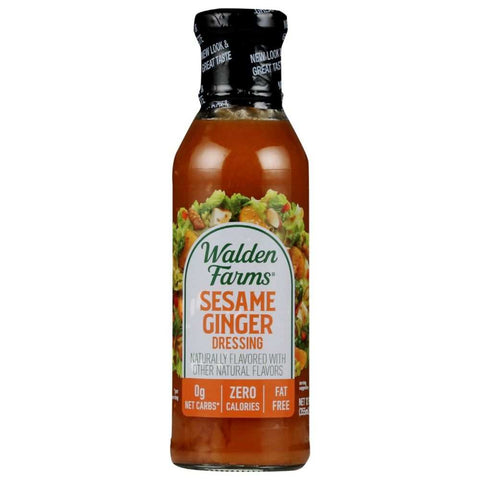 Calorie Free Sesame Ginger Dressing 12 oz Walden Farms